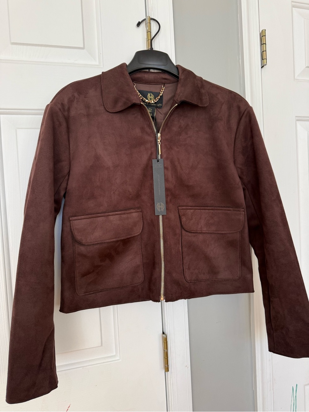House of Harlow 1960 x REVOLVE Della Faux Suede Jacket Della Faux Suede Jacket